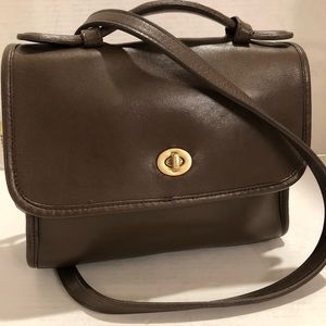 Authentic Classic Coach Court Bag